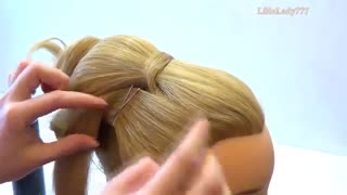 آموزش مدل مو شینیون پیچی- مومیس مشاور و مرجع تخصصی مو