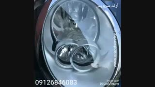 رفع خط و خش چراغ خودرو-پولیش چراغ