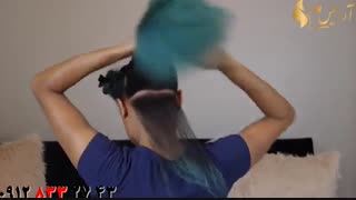 فیلم آموزش کامل صاف کردن مو مجعد و خشک در خانه