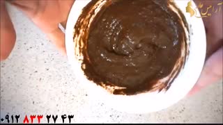 فیلم آموزش تهیه رنگ مو طبیعی + تقویت مو با براهمی