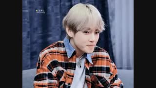 صحبت های تهیونگ درمورد اهنگش تو لایو امروز جیمین