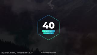 دانلود پروژه افترافکت 40 عناوین خلاقانه Creative Titles