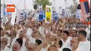 مراسم برائت از مشرکان در صحرای عرفات