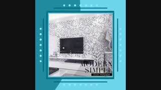 کاغذ دیواری پیچک آینه ای شرکت آریانا لاکچری Mirorr Wallpaper