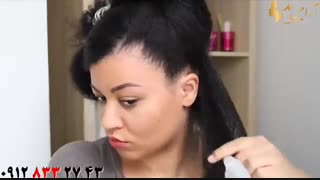 فیلم آموزش فر کردن مو مجعد +  فوت و فن رشد مو