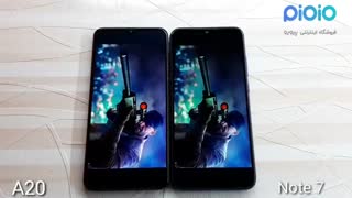 مقایسه گوشی سامسونگ Redmi Note 7 با شیائومی A20