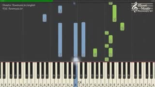 آهنگ do not run away از motte (آهنگ سریال نوجوانان|A_TEEN) (ورژن پیانو)