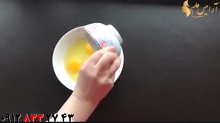 فیلم تهیه ماسک مو با تخم مرغ و روغن نارگیل + رشد و تقویت مو