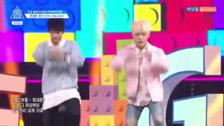 اجرای oh little girl در Produce.101.S02