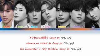 MONSTA X (몬스타엑스) - Carry On (Color Coded Lyrics Kan/Rom/Eng)