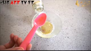 کلیپ ساخت ماسک مو با ویتامین E و روغن های مفید