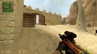 اسکین اسلحه های csgo در بازی کانتر css