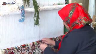 آموزش قالی بافی