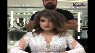 شینیون بسیار زیبا و جذاب مو