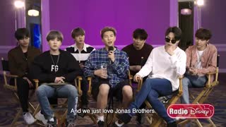 مصاحبه Radio Disney با BTS