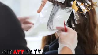 آموزش رنگ کردن مو و استفاده از شامپو مخصوص موهای رنگ شده