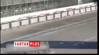 تک چرخ زدن کامیون‌ها در مسابقاتی دیدنی