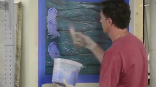 اجرای اپوکسی روی دیوار