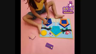 فیلم راهنمای محصول پازل اشکال هندسی