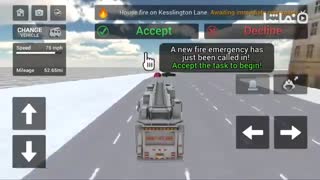 Fire Truck Driving Simulator
