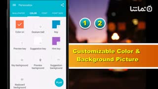 Galaxy Paris KK Emoji Keyboard for Android GO
