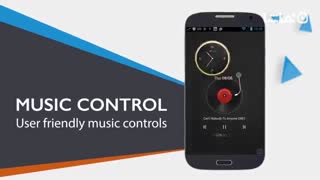 Luxury Clock CM Locker Theme