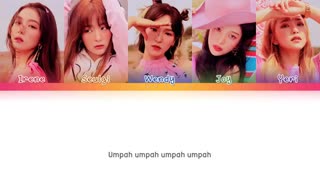 متن آهنگ umpah umpah از redvelvet