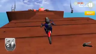 Beach Bike Stunt Rider