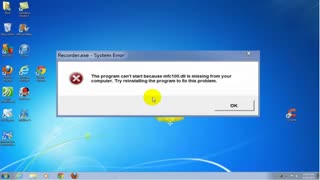 mfc100.dll Is Missing From Your Computer!!!   Free Easy Solution - How to fix missing msvcr100.dll