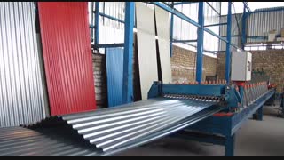 ساخت دستگاه سینوسی کرکره زن شیروانی - پارس رول فرم