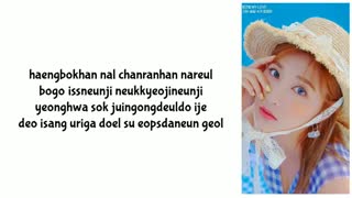 متن آهنگ Worry about nothing از hayoung