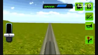 Bullet Train Subway Station 3D