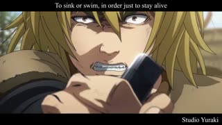 کاور انگلیسی اپنینگ اول انیمه حماسه وینلند Vinland Saga