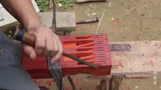 ساخت چهارپایه چوبی زیبا