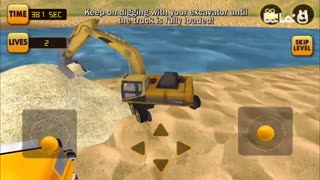 Excavator Simulator River Sand