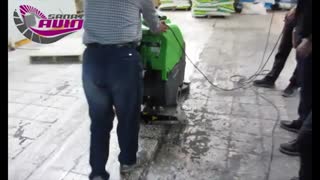 اسکرابر دستی آوین صنعت ماندگار | اسکرابر برقی