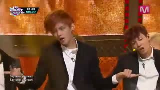 اجرای boy in luv از بی تی اس