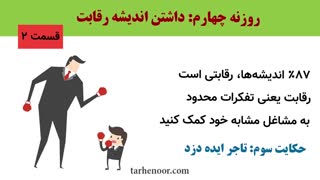 قسمت 2: تاثیر اندیشه رقابتی در کسب و کار شما چیست؟