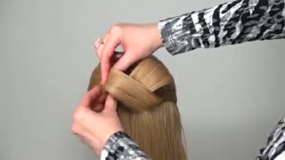 آموزش مدل مو بسته طرح ضربدری- مومیس مشاور و مرجع تخصصی مو