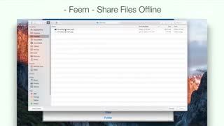 Feem v4. Share Files Offline
