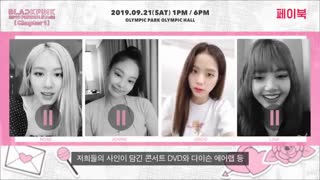BLACKPINK - 2019 PRIVATE STAGE [Chapter 1] MESSAGE VIDEO