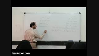 آموزش صرف و نحو کنکور(قواعد ماضی مجهول اجوف)