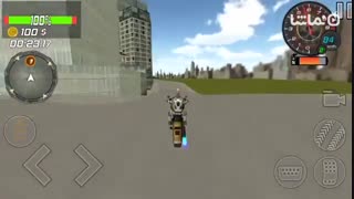 Motorcycle Driving: Giant City