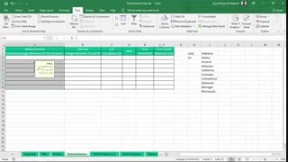 آموزش Data Validation در اکسل - دوره مجازی و آنلاین