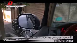 نصب آینه تاشو برقی پرادو - اسمارت آپشن