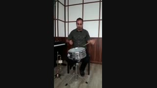 آموزش طبل ریز_سایدرم_ استاد عباس دلیری بررسی لک صورت