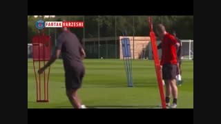 حضور نیمار در تمرینات آماده سازی پاری سن ژرمن