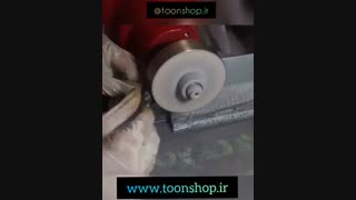 آموزش نحوه تراش دامله نگین های نیمه قیمتی با سی بی ان