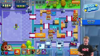 گیم پلی بازی Rush Wars ؛ بازی جدید سوپرسل
