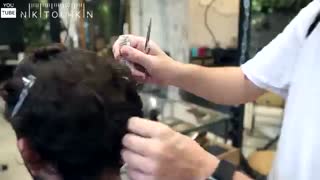 آموزش مدل مو مردانه برای موهای مجعد- مومیس مشاور و مرجع تخصصی مو